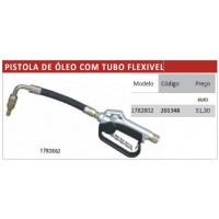 PISTOLA DE ÓLEO COM TUBO FLEXÍVEL